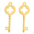 Zinc Alloy Cross Key Charm Pendant for DIY Necklace Bracelet Jewelry Making view 4