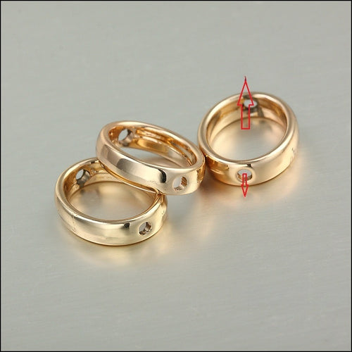 Gold Zinc Alloy Jewelry Findings Accessories for DIY Jewelry Making (2229)