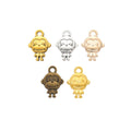 Zinc Alloy Monkey Charm Pendant No.196360 for DIY Necklace Bracelet Jewelry Making view 5