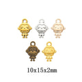 Zinc Alloy Monkey Charm Pendant No.196360 for DIY Necklace Bracelet Jewelry Making view 1