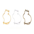 Zinc Alloy Cat Charm Pendant No.752903 for DIY Necklace Bracelet Jewelry Making view 1