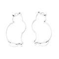 Zinc Alloy Cat Charm Pendant No.752903 for DIY Necklace Bracelet Jewelry Making view 3