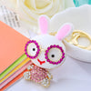 Pink Eyeglass-Rabbit