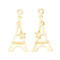 Zinc Alloy Eiffel Tower Charm Pendant No.994957 for DIY Necklace Bracelet Jewelry Making view 5