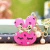 Fuchsia Sleepy-Rabbit