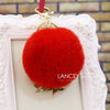 Red Plain-Pom