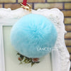 Sky-Blue Plain-Pom