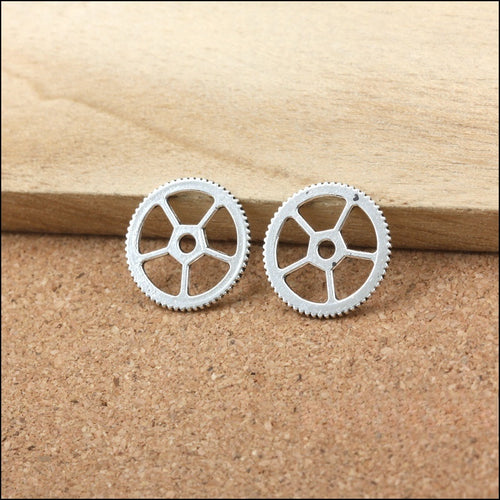 Zinc Alloy Gear Charm Pendant No.146690 for DIY Necklace Bracelet Jewelry Making