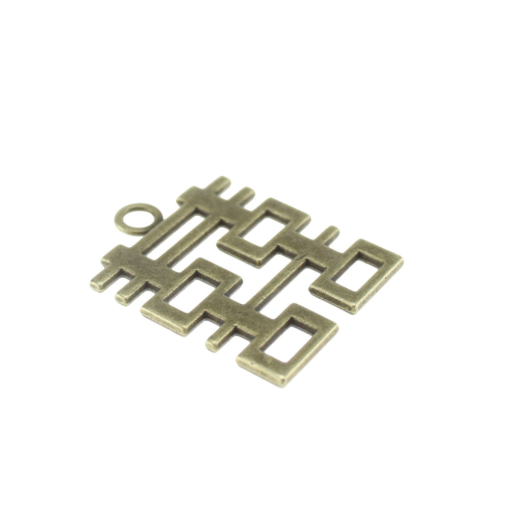 31x24mm Alloy Double Happiness Charm Pendant