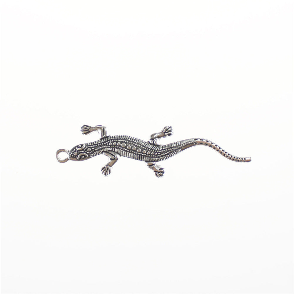 Alloy Lizard Charm Pendant for DIY Jewelry