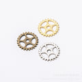 Zinc Alloy Gear Charm Pendant No.173401 for DIY Necklace Bracelet Jewelry Making view 5