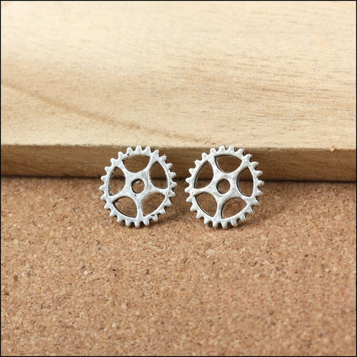 Zinc Alloy Gear Charm Pendant No.173401 for DIY Necklace Bracelet Jewelry Making