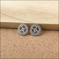 Zinc Alloy Gear Charm Pendant No.221497 for DIY Necklace Bracelet Jewelry Making view 2