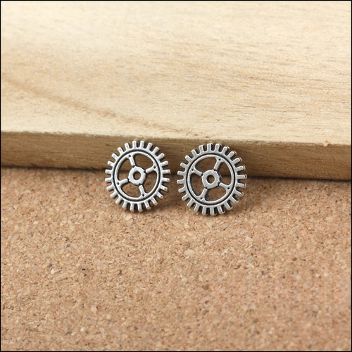 Zinc Alloy Gear Charm Pendant No.221497 for DIY Necklace Bracelet Jewelry Making