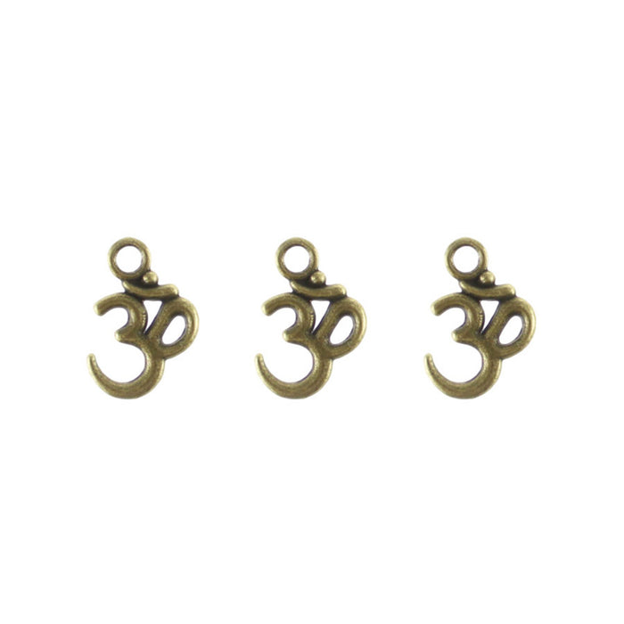 3D Alloy Tail Chain Charm Pendant for DIY Jewelry