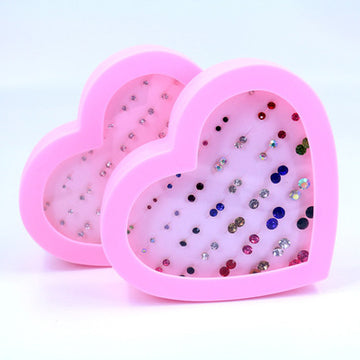 Thirty Six Pair Clear or Color Look Nose Stud Multipacks