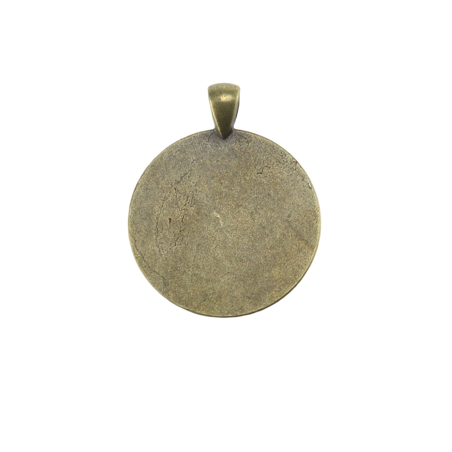25mm Vintage Rotating Round Pendant Bezel Setting