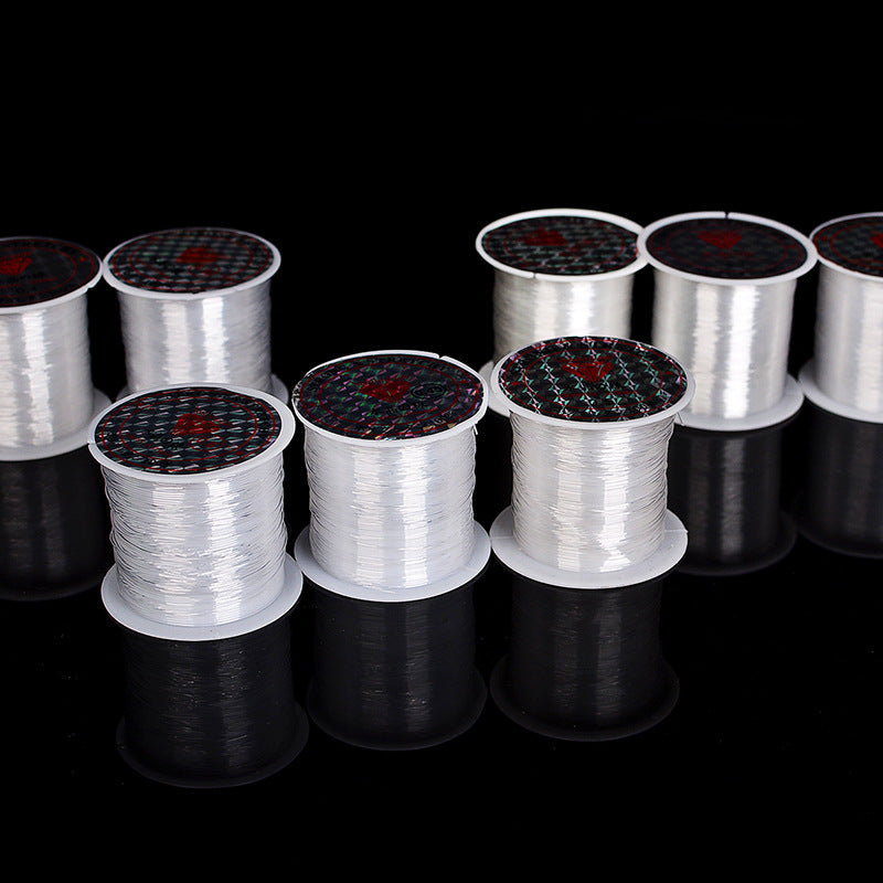 Clear Non-Stretch Beading Thread for DIY Jewelry Making