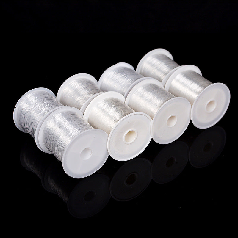 Clear Non-Stretch Beading Thread for DIY Jewelry Making