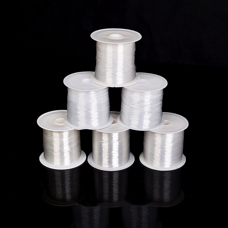 Clear Non-Stretch Beading Thread for DIY Jewelry Making