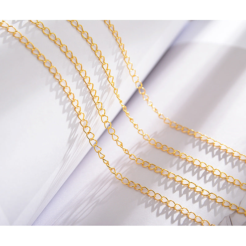 5.5x3.2mm Jewelry Extender Chain for Bracelets and Necklaces