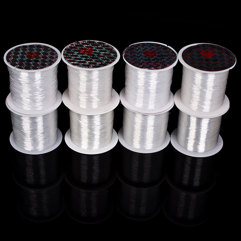 Clear Non-Stretch Beading Thread for DIY Jewelry Making