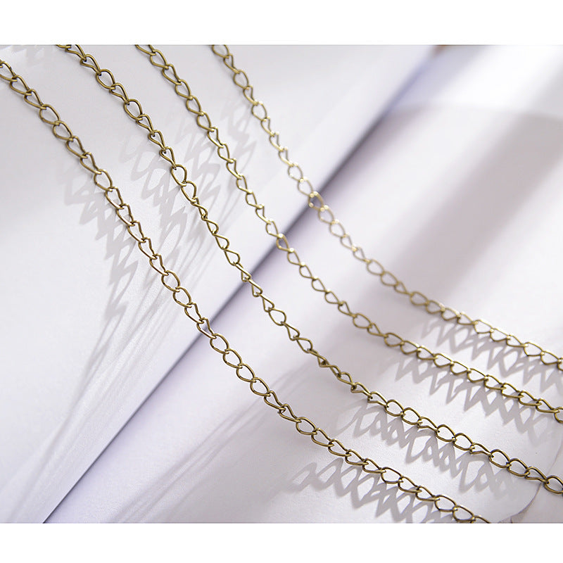 5.5x3.2mm Jewelry Extender Chain for Bracelets and Necklaces