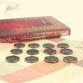 Twelve Zodiac Coin Alloy Charm Assortment in Two Finishes view 3