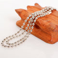 Metal Ball Chain in Multiple Widths, Materials and Finishes view 5