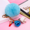 Blue Flower-Lipstick Sky-Blue-Pom