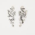 Long Winged Dragon Charm Metal Pendant for Jewelry Making view 5