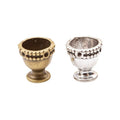 Goblet Shape Beaded Bead Caps Metal Jewelry Making Pieces view 4