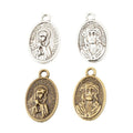 Mater Dolorosa Medal in 2 Metal Finishes for Jewelry Making view 4