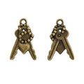 Key Bundle Vintage Metal Charm Pendant for Jewelry Making view 4