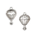 Vintage Air Balloon Charms in Multiple Finishes for Jewelry Making view 4