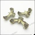 Spread Wing Eagle Multi Loop Metal Connector in Two Finishes view 4