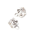Three-Way Large-Hole Metal Bead Components in 9 Finishes view 4