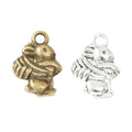 Double Sided Rabbit Metal Charm Pendant For Jewelry Making And Craft Projects view 4