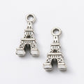 Eiffel Tower Metal Charms in Six Metallic Finishes view 4