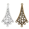 Openwork Kite Chandelier Connector in Two Antique Finishes view 4