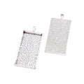 6-Finish Rectangle Cabochon Tray Metal Jewelry Components for Crafts view 4