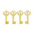 Ornate Key Metal Charm In 8 Finish Options for Jewelry Making view 4