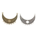Crescent Filigree Chandelier Connector in Two Antique Finishes view 4