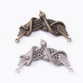 Snake Wings Connector in 2 Metal Finishes for Jewelry Making view 4