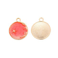 Enamel Moon and Star Disc Alloy Charm in 4 Pictured Options view 4
