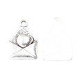Heart Letter Envelope Charms In Two Finishes For Jewelry Making view 4
