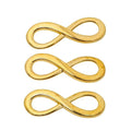 Infinity Symbol Metal Connectors in Seven Finish Options view 4