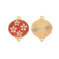 Openwork Enamel Lantern Charms in Four Soft Colors view 4
