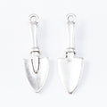 Garden Trowel Metal Charms in Three Finishes for Jewelry Making view 4