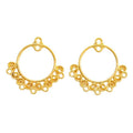 Filigree Round Seven Loop Metal Connector Charms Jewelry Findings view 4
